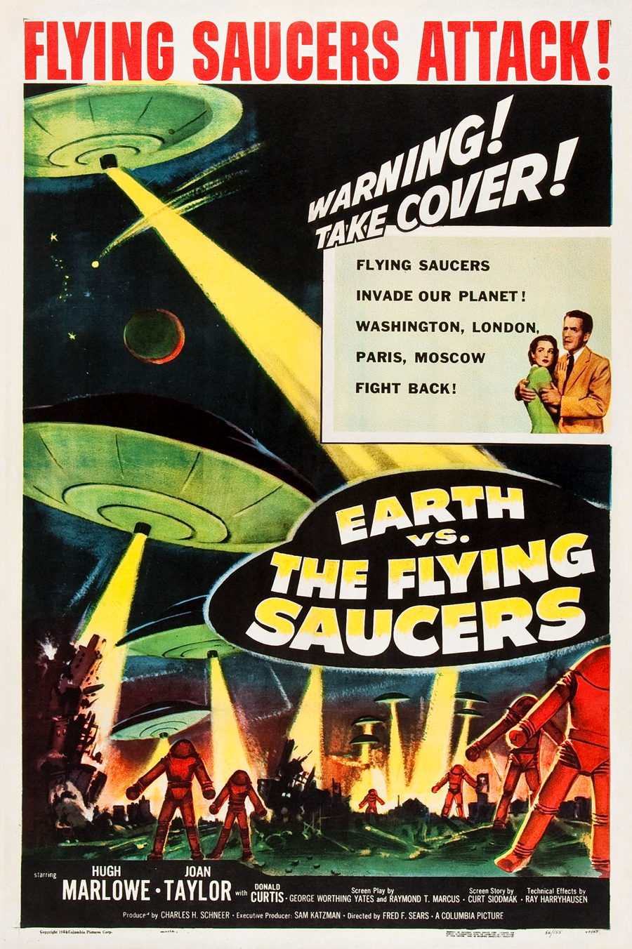 Where Danger Lives: 50 GREATEST CLASSIC SCI-FI POSTER 