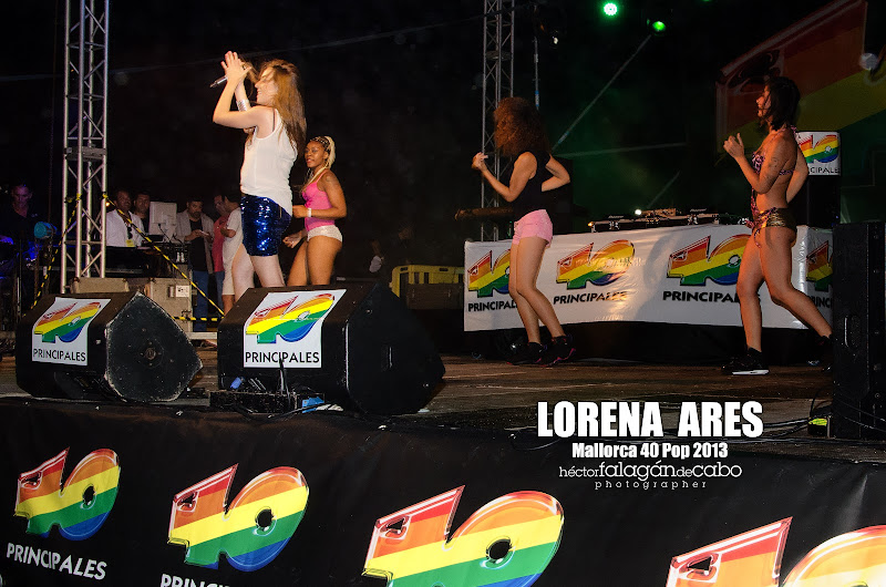 Lorena Ares en el Mallorca 40 Pop 2013. Héctor Falagán De Cabo | hfilms & photography.