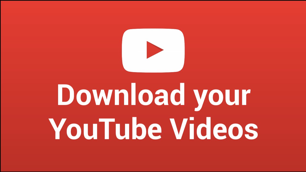 download videos fromyoutube