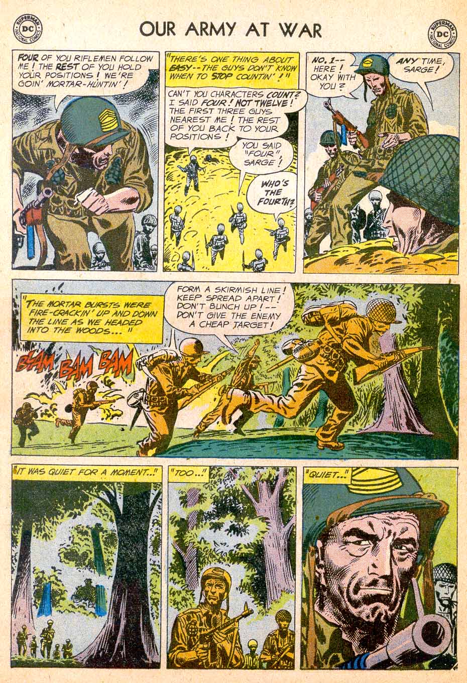 Read online Our Army at War (1952) comic -  Issue #93 - 6