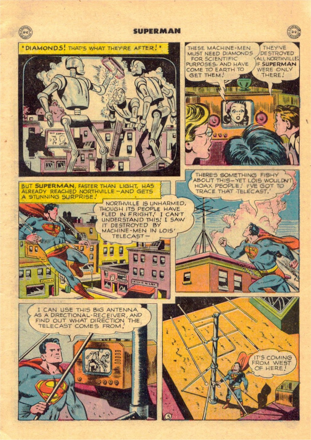 Read online Superman (1939) comic -  Issue #57 - 7