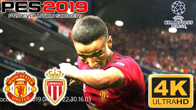 PES 2019 | Manchester United vs Monaco | UEFA Champion League | PC GamePlaySSS