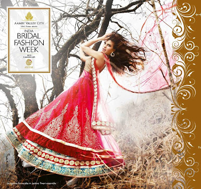 Hot Jacqueline Fernandez on India Bridal Fashion Week ad !