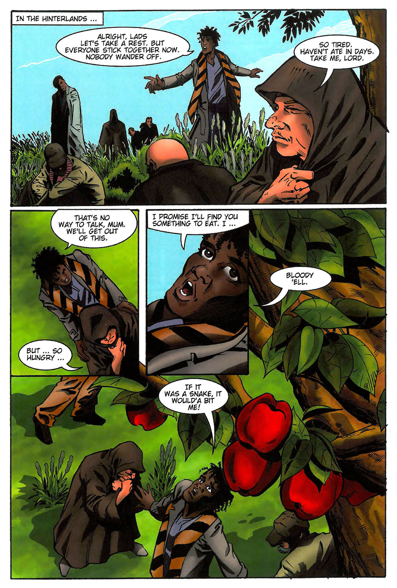 Read online Dave Cockrum's Futurians: Avatar comic -  Issue # TPB - 60