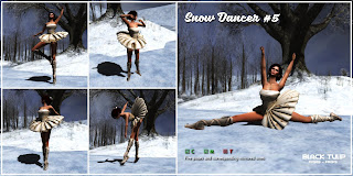 [Black Tulip] Poses - Snow Dancer #5