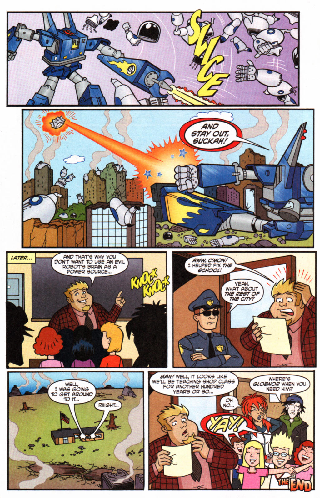 Read online Cartoon Network Action Pack comic -  Issue #11 - 32
