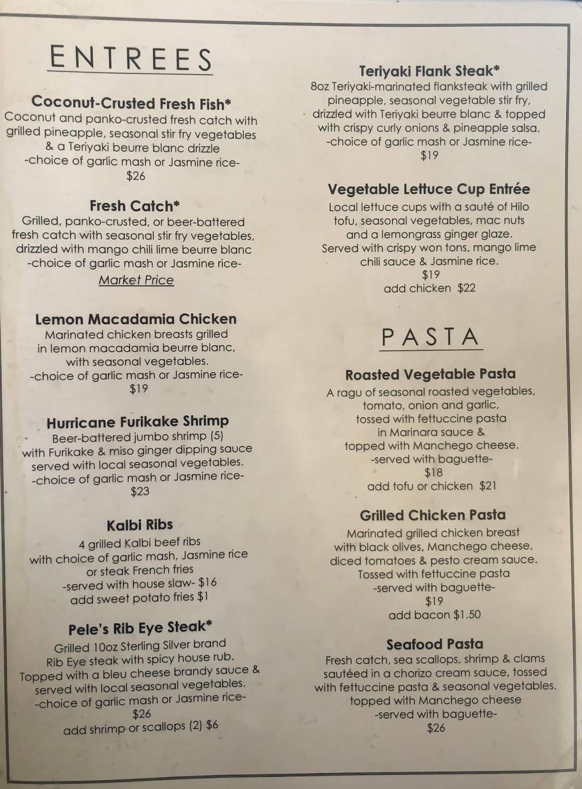 GREAT EATS HAWAII PINEAPPLES RESTAURANT