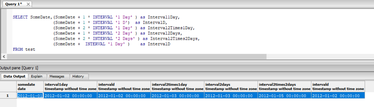 Musings Rants And Ponderings Of A Db Architect Using Postgresql S Interval To Mimic Sql Server S Dateadd Function
