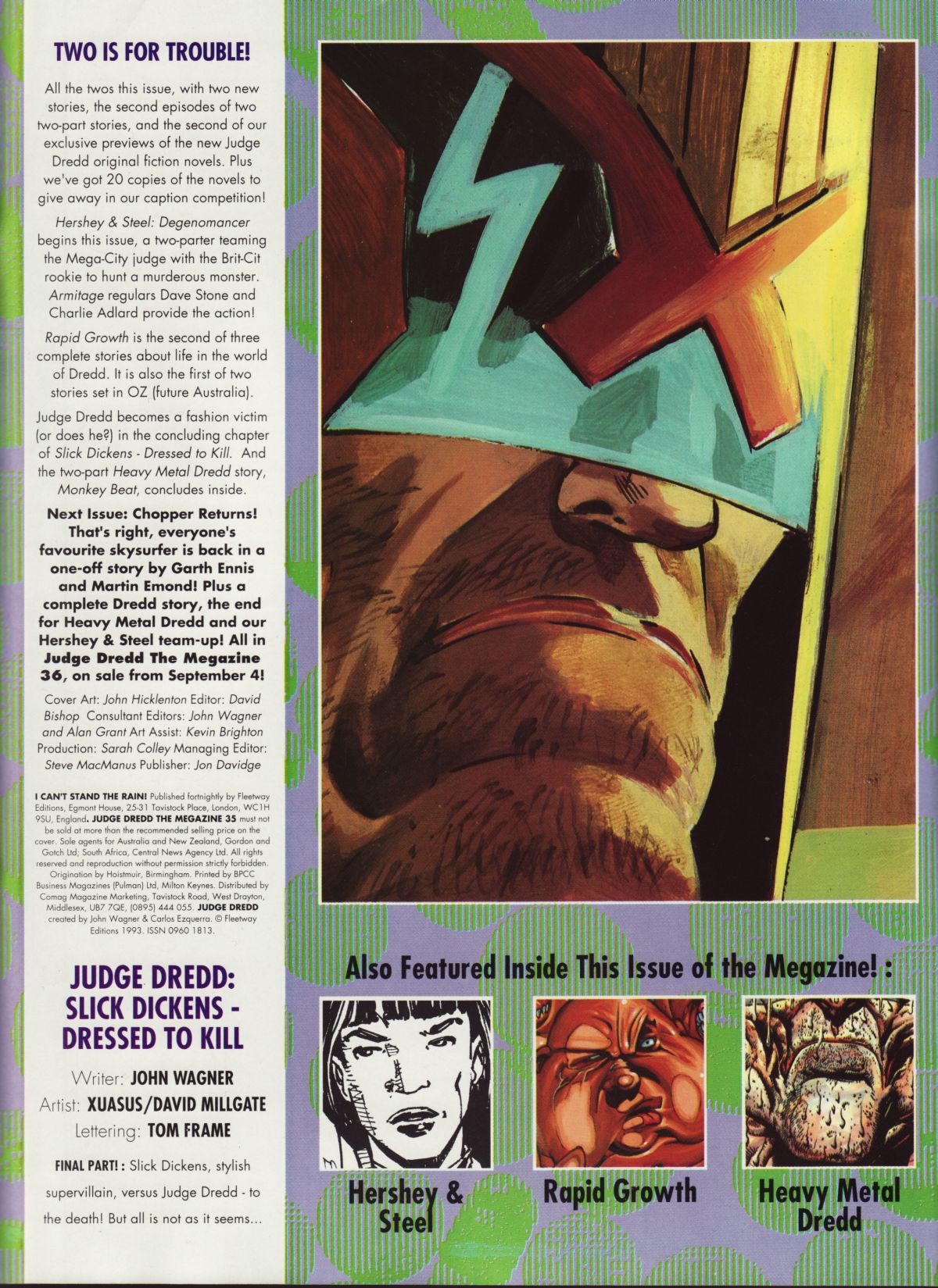 Read online Judge Dredd: The Megazine (vol. 2) comic -  Issue #35 - 2