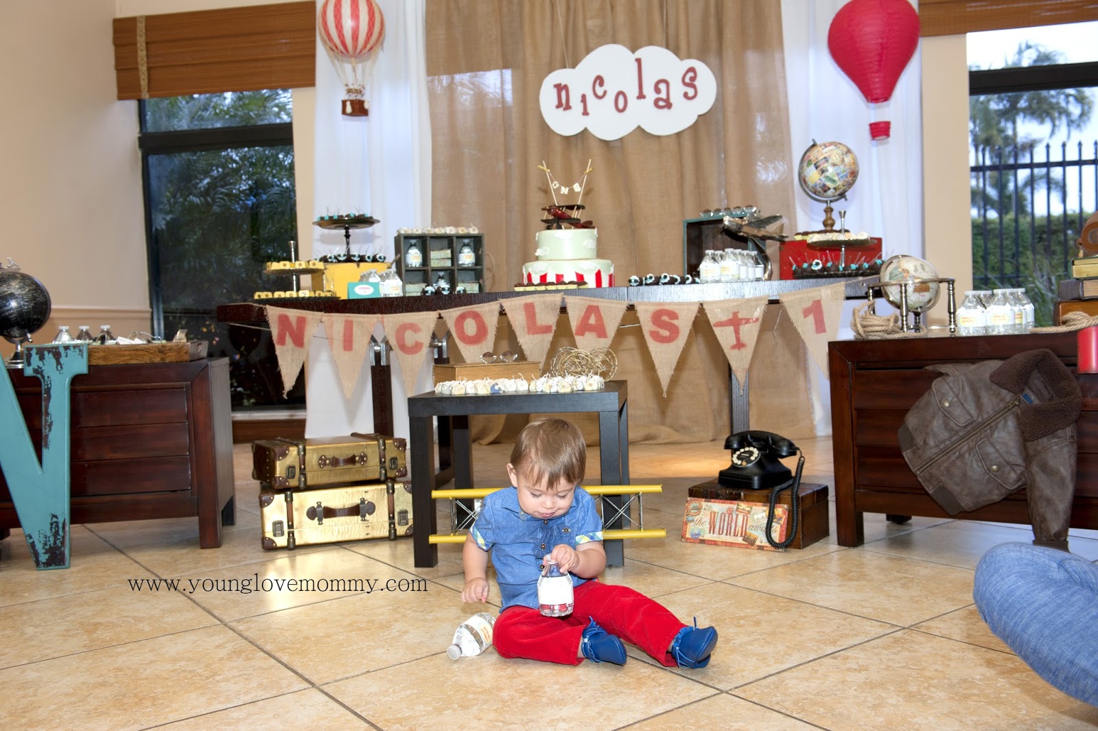 Vintage Airplane Party