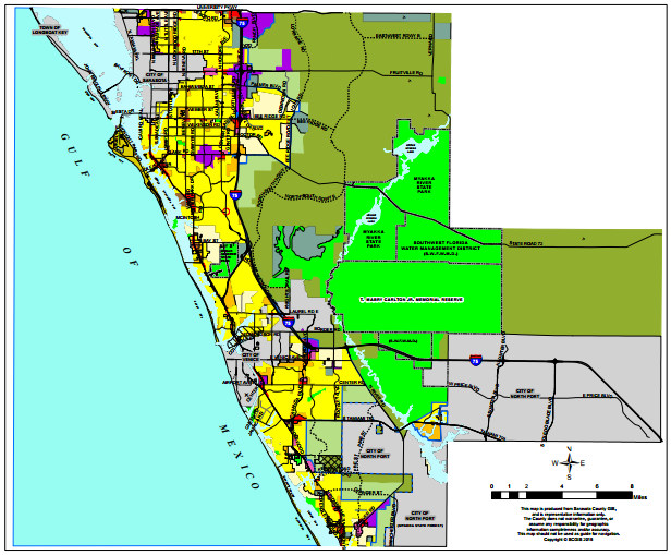 Sarasota County Land Use Plan Map