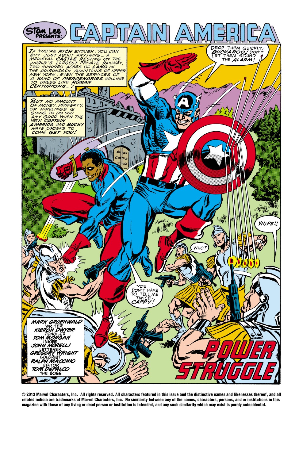 Read online Captain America (1968) comic -  Issue #338 - 2