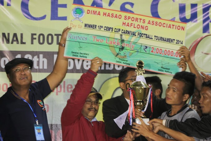 URFC Mizoram lifts the Champion’s Trophy  