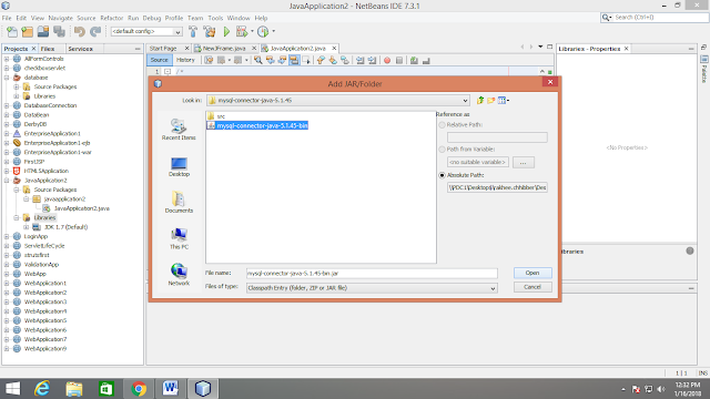 Core Java Concepts: Data Base Connectivity of java application with ...