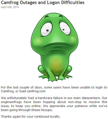 Alasan Camfrog Eror dan Susah Login