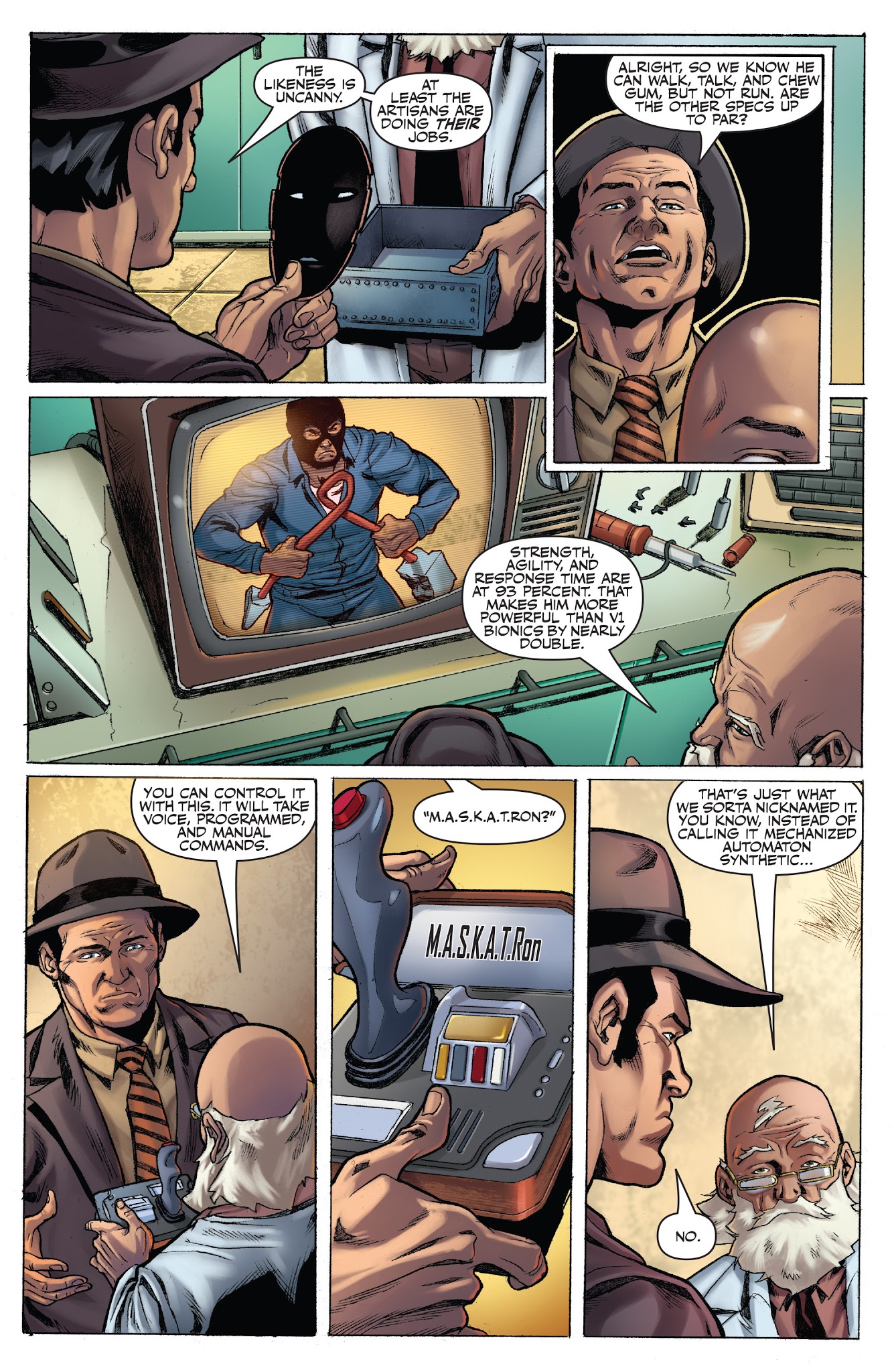 Read online The Six Million Dollar Man: Season Six comic -  Issue # _TPB - 12