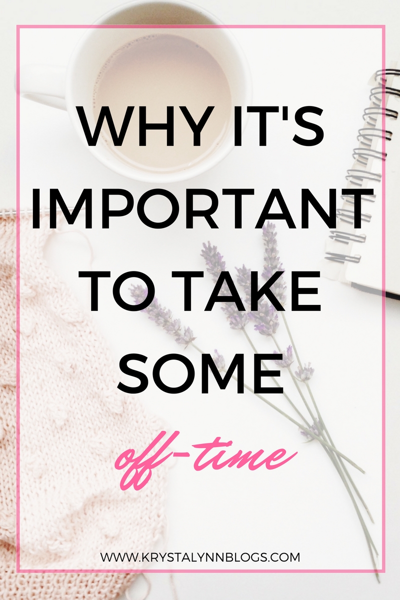 Why It's Important to Take Some OffTime