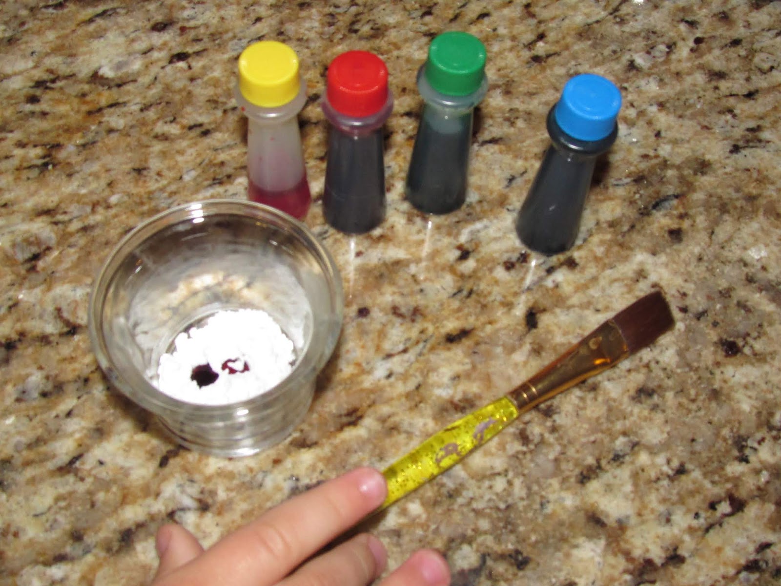 The Night Life of a Scientist DIY Edible Cake Paint
