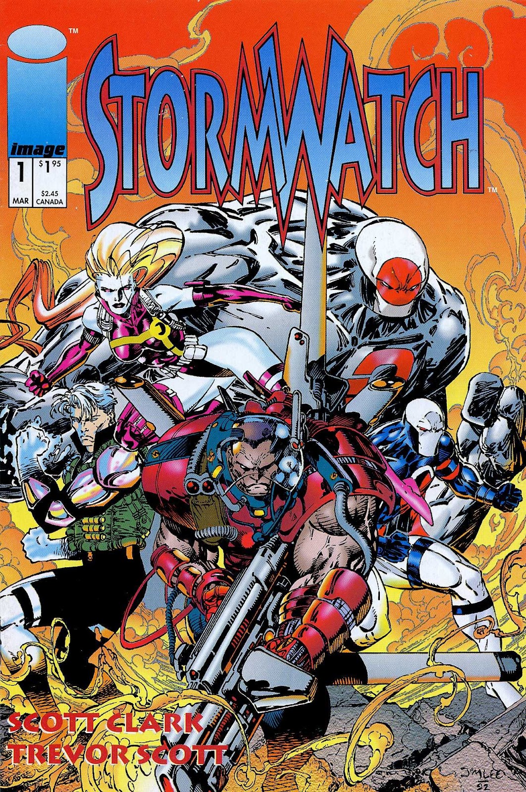 Stormwatch (1993) issue 1 - Page 1
