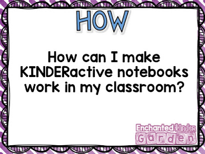 Kindergarten Interactive Notebooks