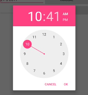 Membuat Aplikasi Date Time Picker Dialog Android Studio