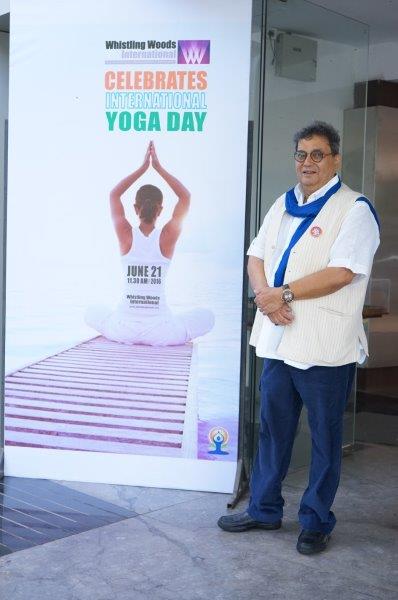 Tiger Shroff celebrates International Yoga Day with Whistling Woods International students