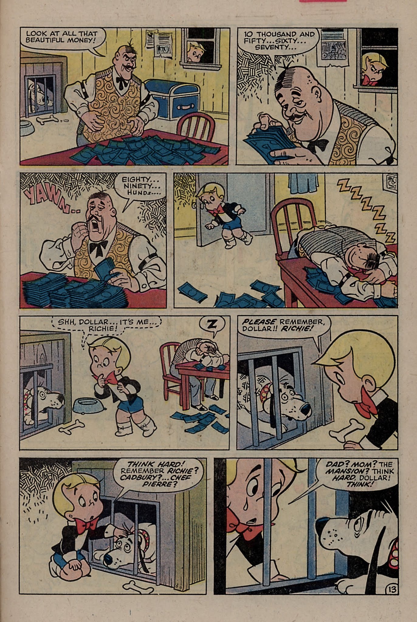 Read online Richie Rich & Dollar the Dog comic -  Issue #10 - 31