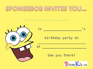 birthday invites