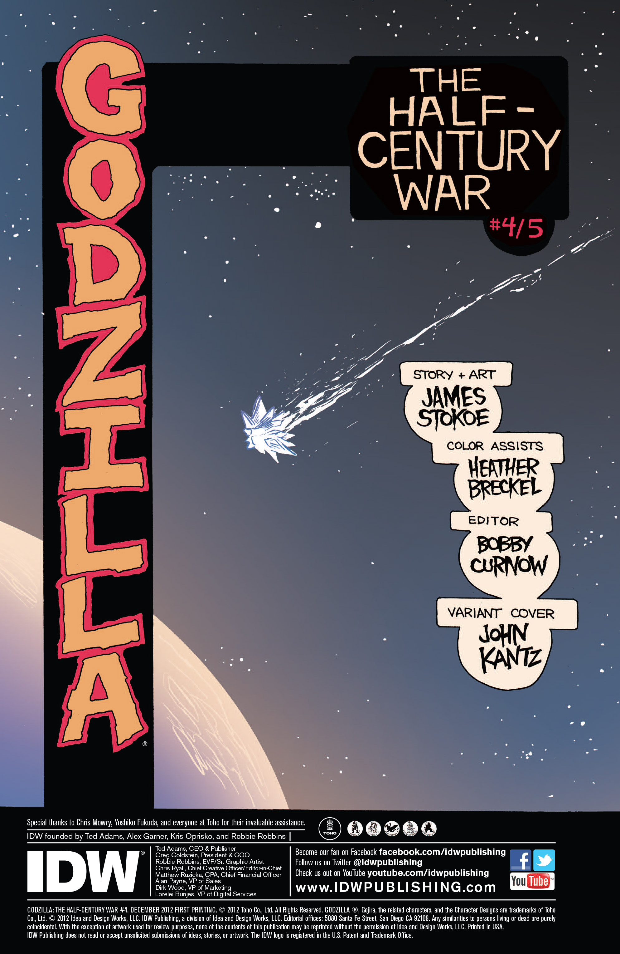 Read online Godzilla: The Half-Century War comic -  Issue #4 - 2