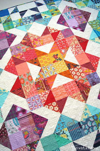 Tied with a Ribbon: Coming Soon - Aurora Quilt Sew-Along