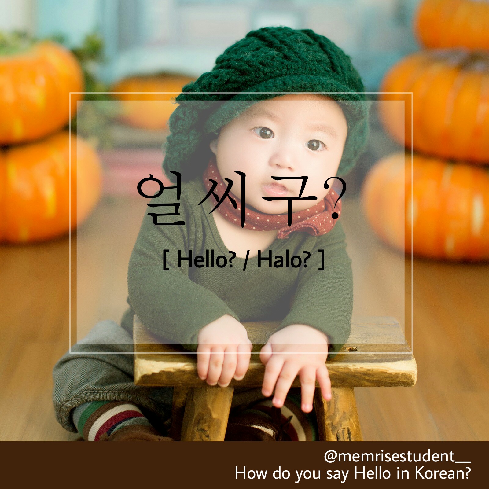 Lesson Let's get some lessons about Korean