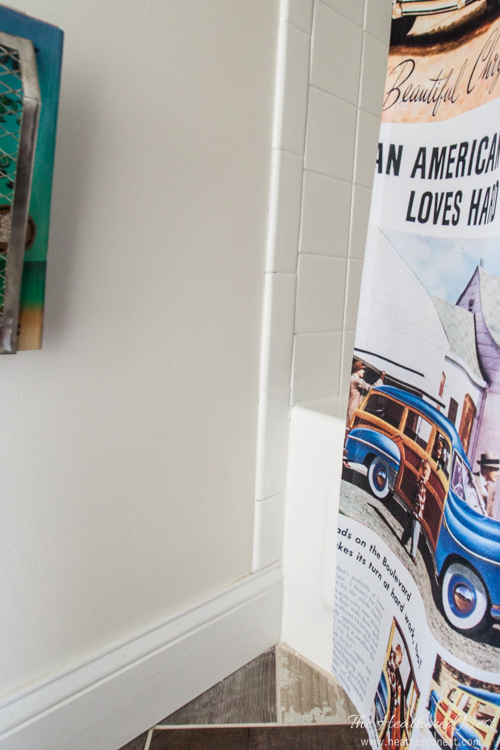 The Cover Up...Painting Tiles with a RustOleum TouchUp Kit The