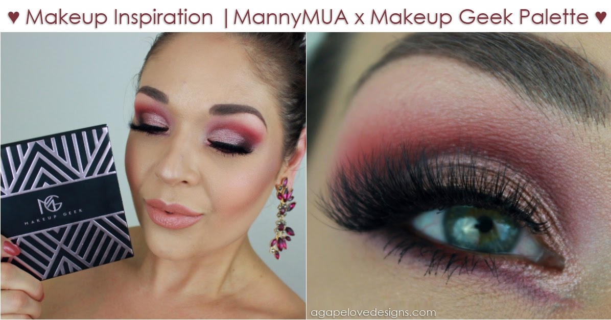Love Designs: MannyMUA Makeup Palette Makeup Inspiration