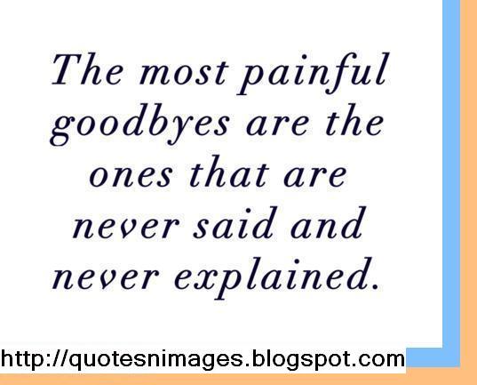 Quotes and Sayings: Quotes on Goodbye