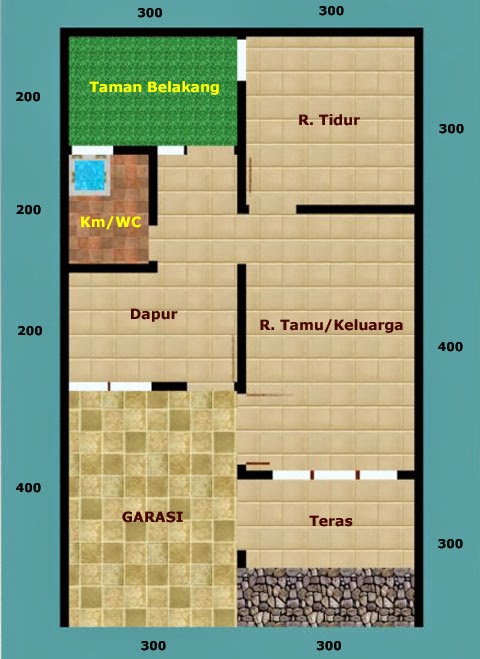 Denah Rumah Kpr - Homecare24
