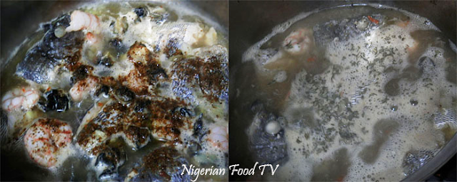 how to prepare Nigerian Seafood Pepper Soup Nigerian Pepper Soup recipe tilapia catfish peppersoup