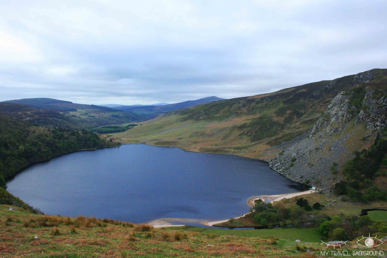 My Travel Background : les Wicklow Moutains - Lac Guinness