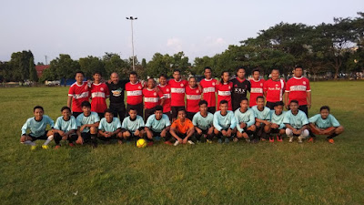 Bertanding Persahabatan Prigelan FC menang 5-1 dengan Galatama Indonesia