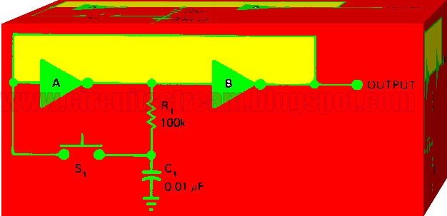 Simple On-off Inverters Circuit Diagram
