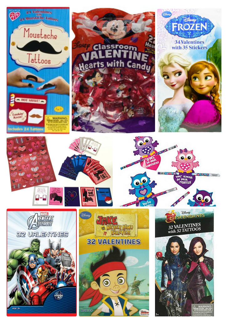 Marvel Avengers Valentine's Day Friendship Exchange 22 Count Hearts with Candy