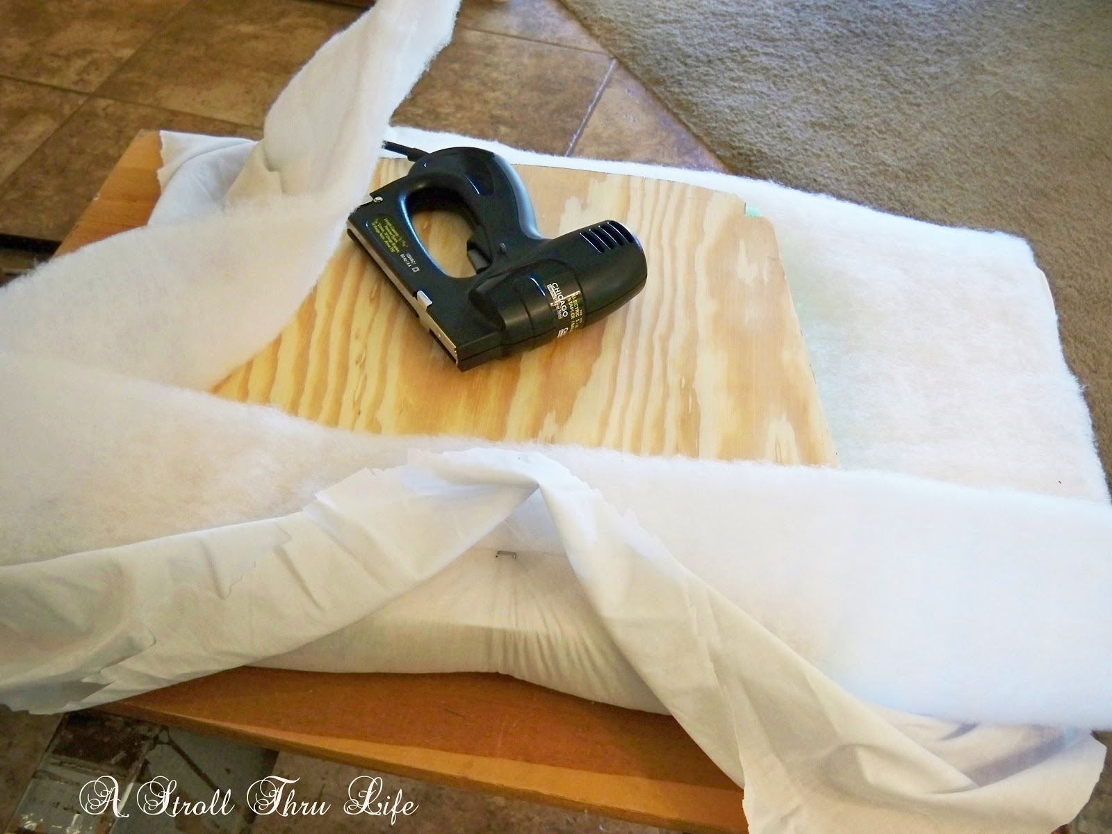 Replacing Rush Seats Upholstery Tutorial Step by Step A Stroll