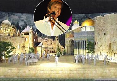 Veja a maquete do palco de Roberto Carlos em Jerusalém!