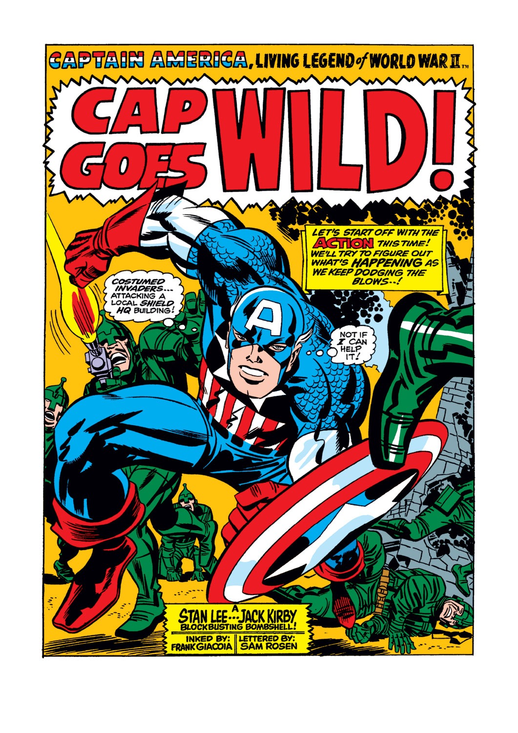 Read online Captain America (1968) comic -  Issue #106 - 2