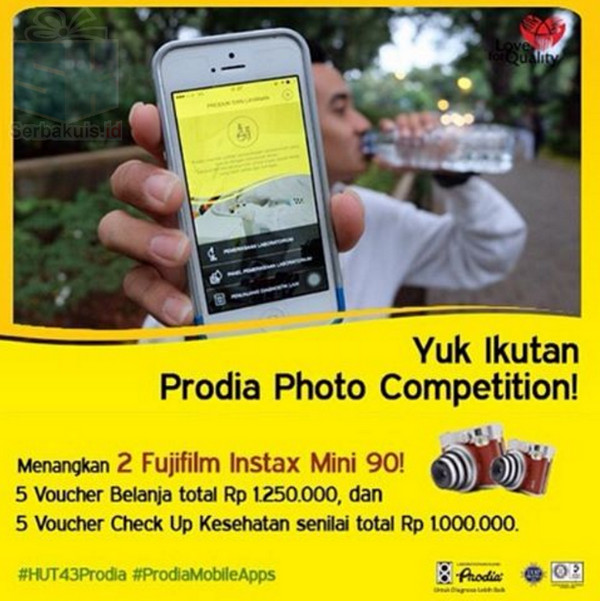 Kontes Foto Prodia Berhadiah 2 Kamera Instax Mini 90 Kontes Foto Prodia Berhadiah 2 Kamera Instax Mini 90