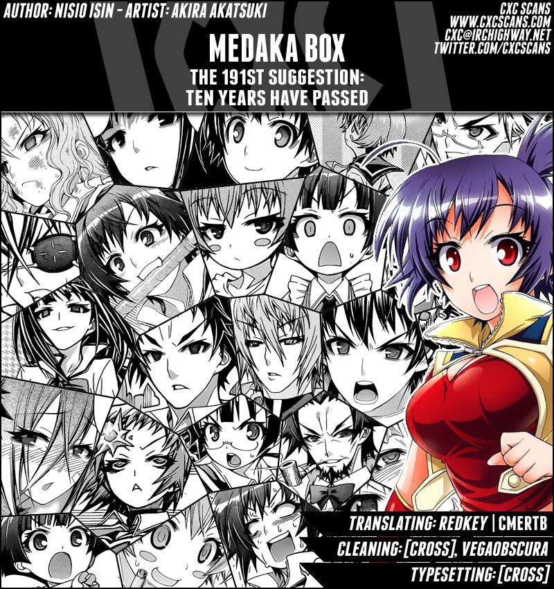 Medaka Box Chapter 191 - HolyManga.net