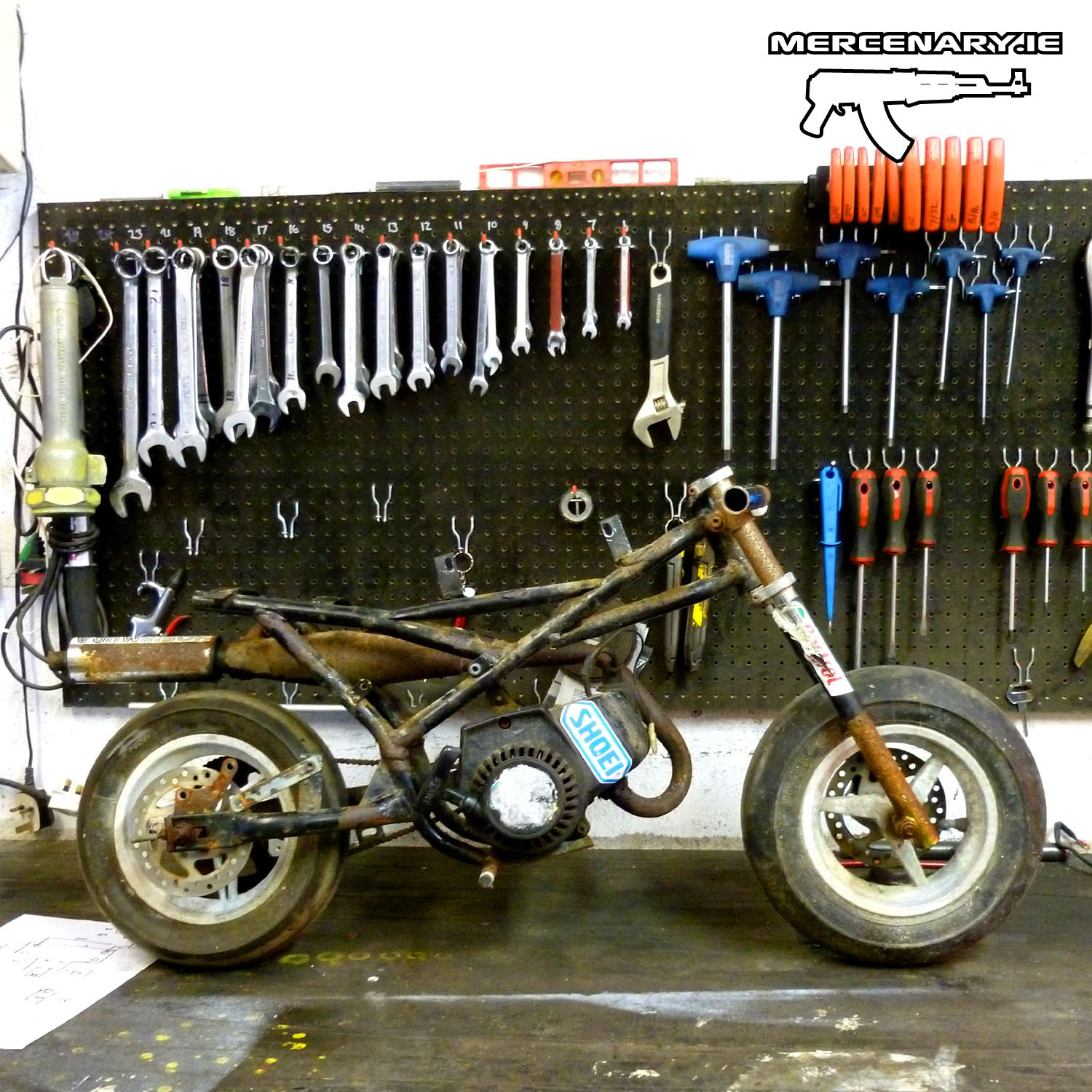 Mercenary Garage Project Mini Moto Part I