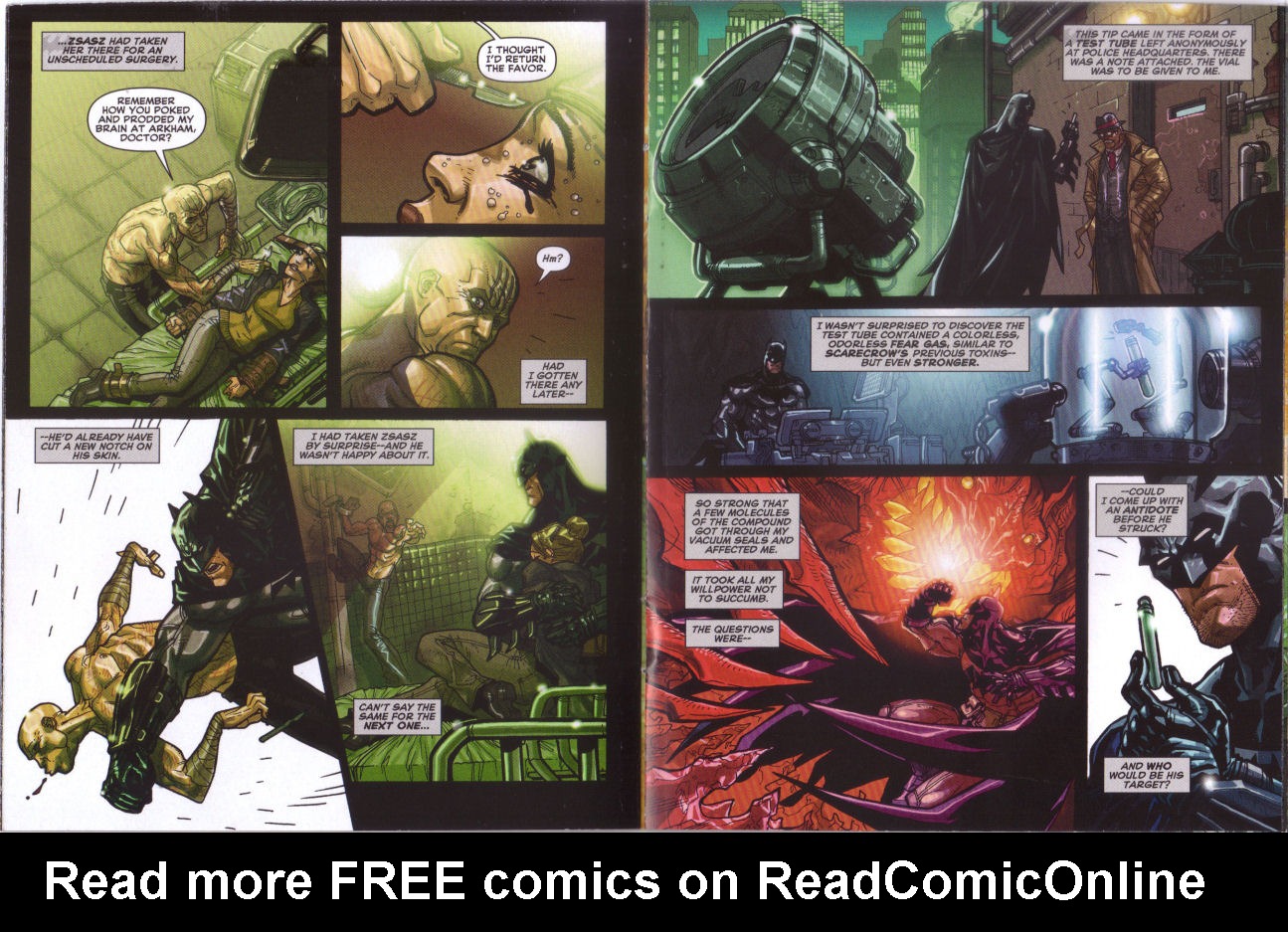 Batman Arkham Asylum Dr Young Zsasz