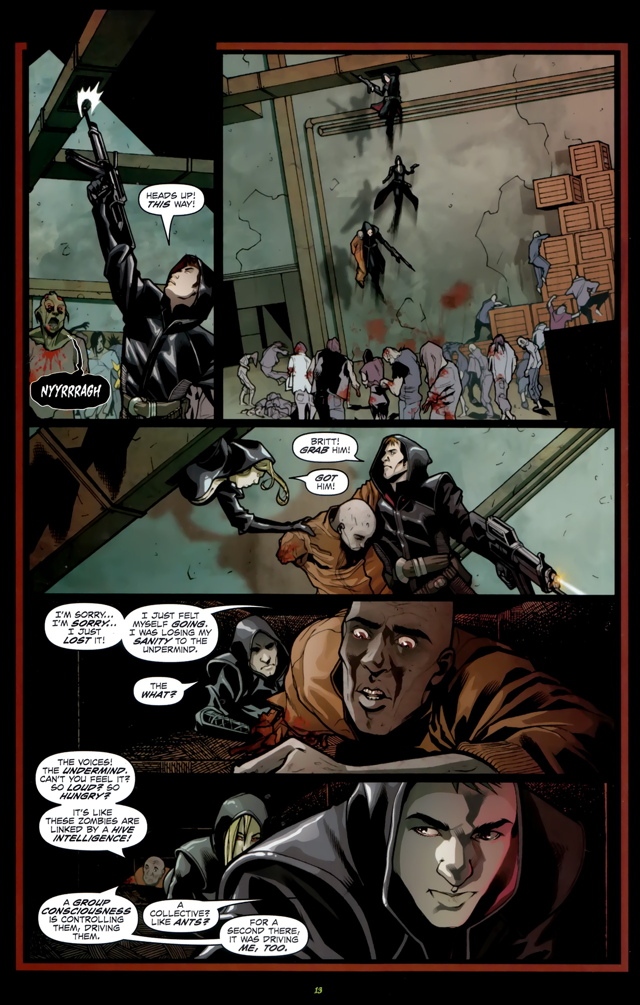 Read online Infestation comic -  Issue #1 - 16
