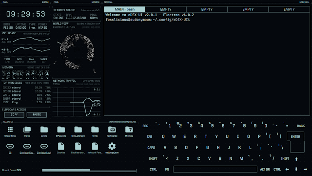 Make A Terminal Display Of Linux Distros Like in Sci-Fi Films