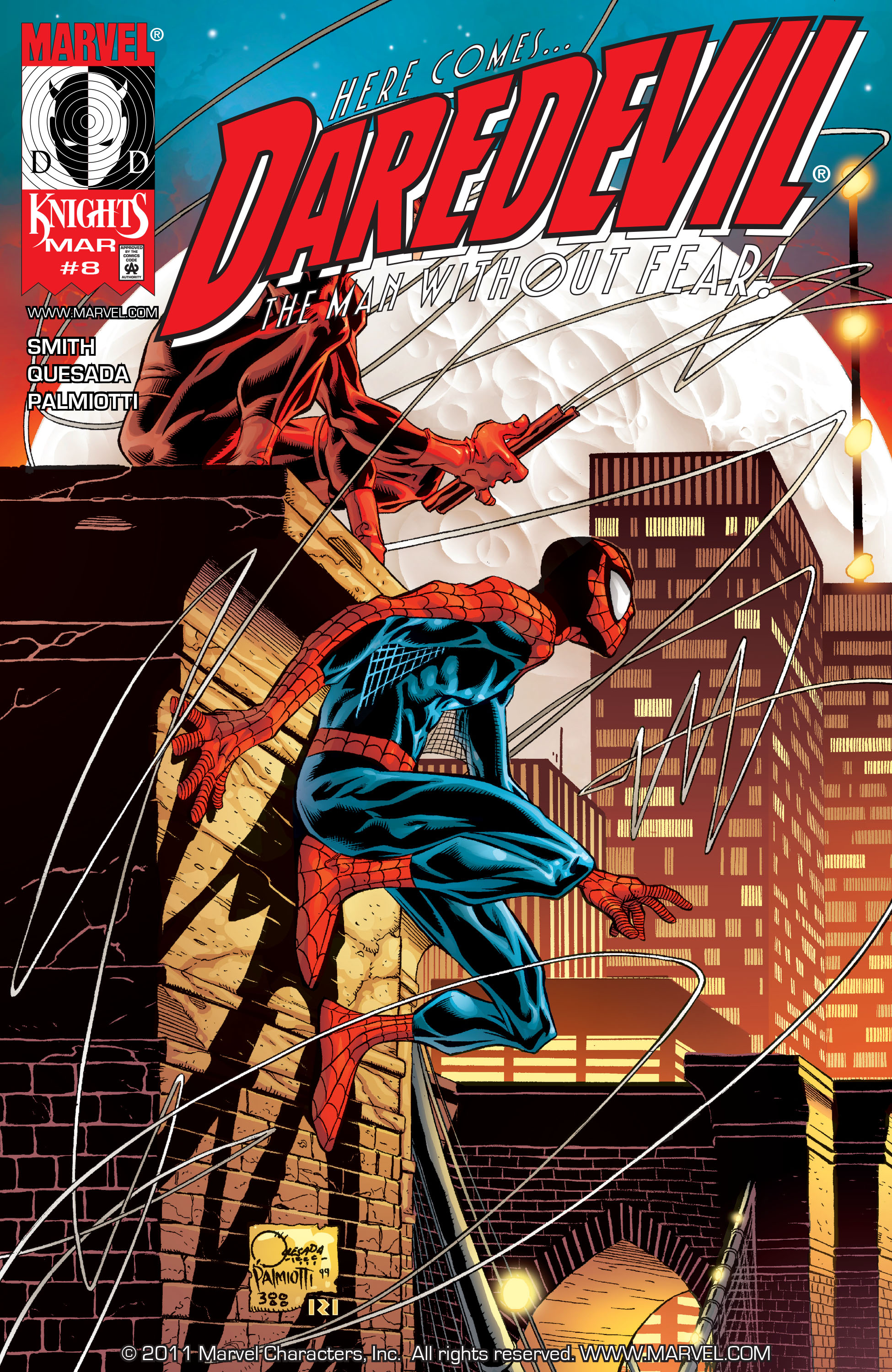 Read online Daredevil (1998) comic -  Issue #8 - 1